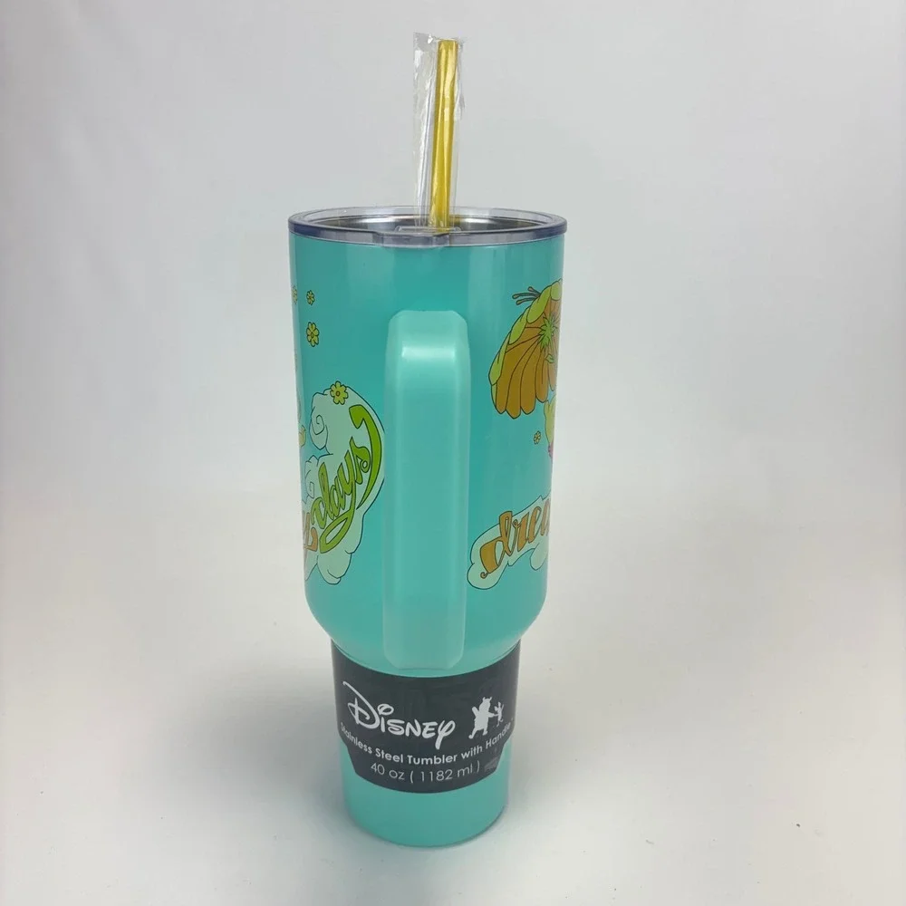 Silver Buffalo Disney Winnie Pooh Tumbler 40oz Teal Dreamy Days Insulated New